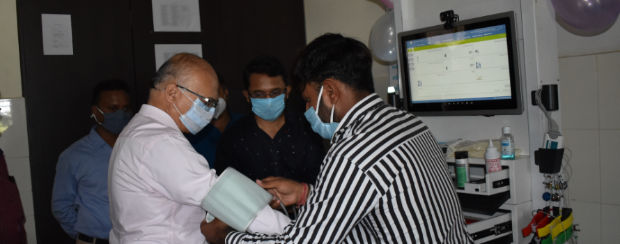 Strengthening Primary Health Centers in Dwarka District with Point of Care – Health Kiosk